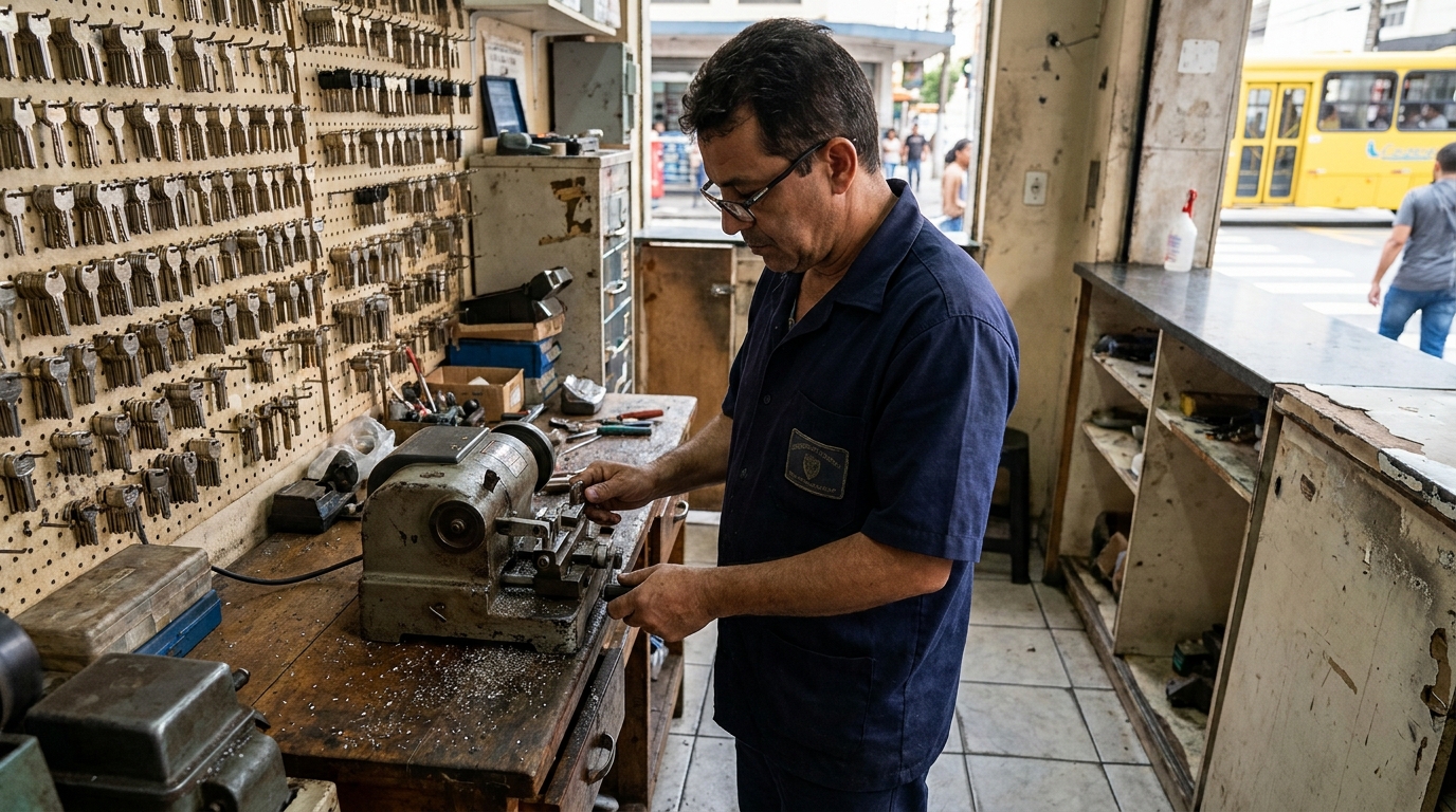 Cópia de Chave de Cadeado em João Pessoa‑PB
