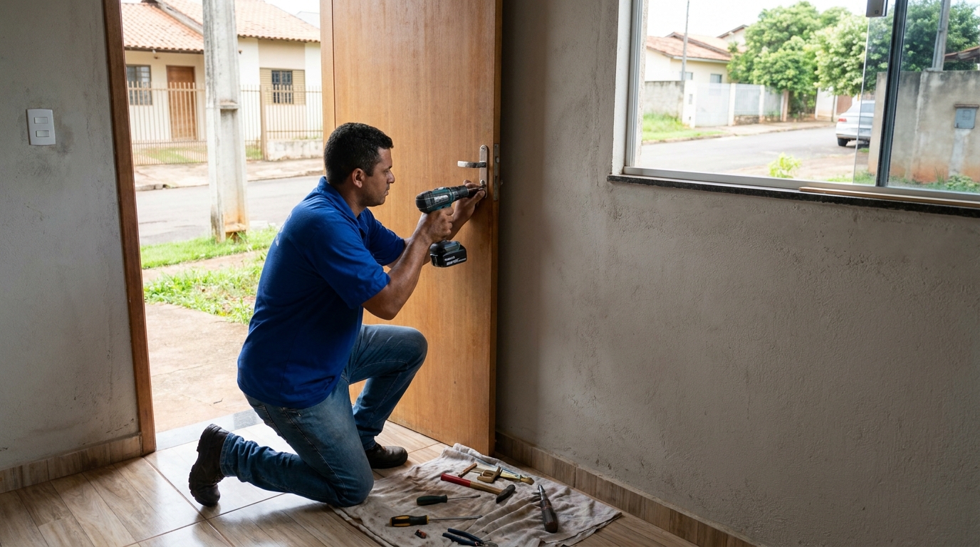 Instalação de Fechadura de Porta em João Pessoa‑PB