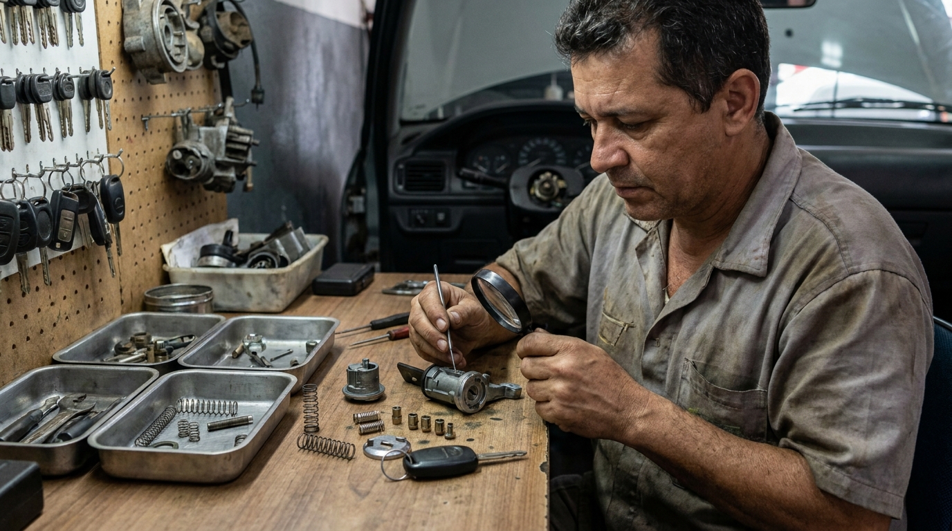 Reparo de Fechadura Automotiva em João Pessoa‑PB